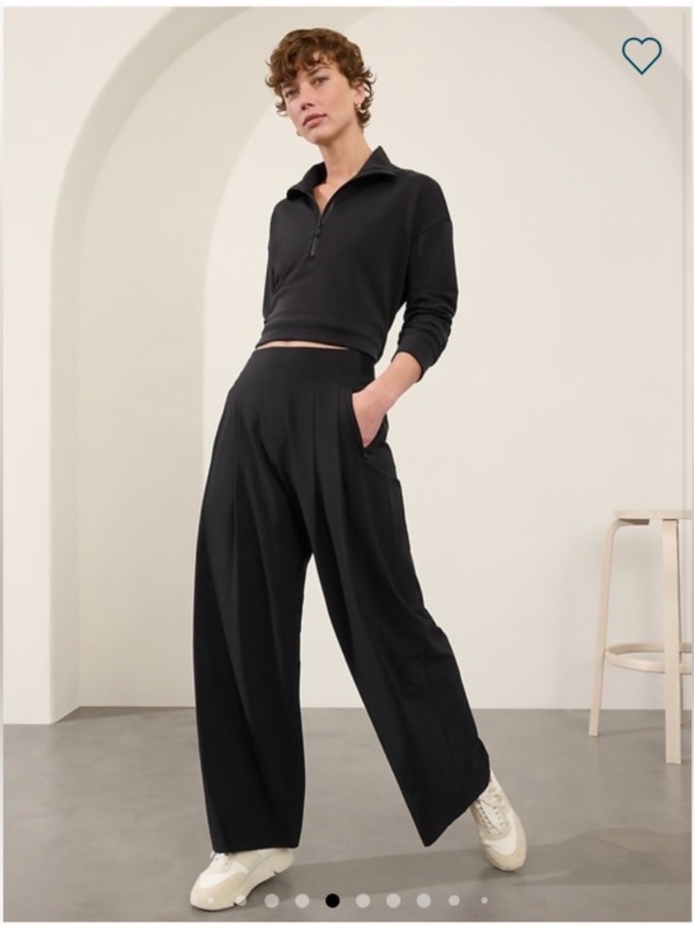 Athleta Brooklyn Heights pleated pants